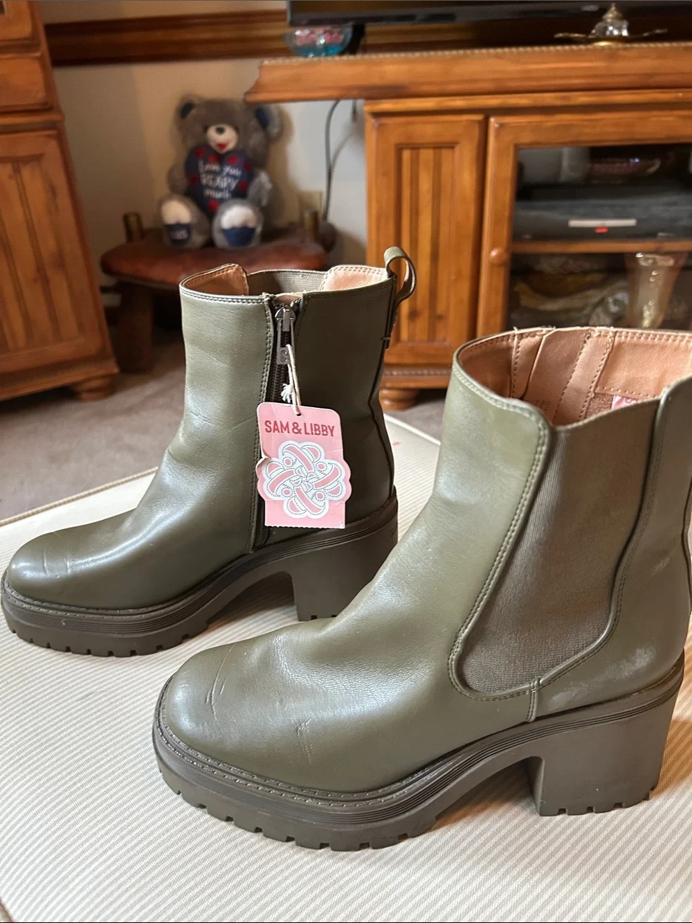 Platform Ankle Boots
